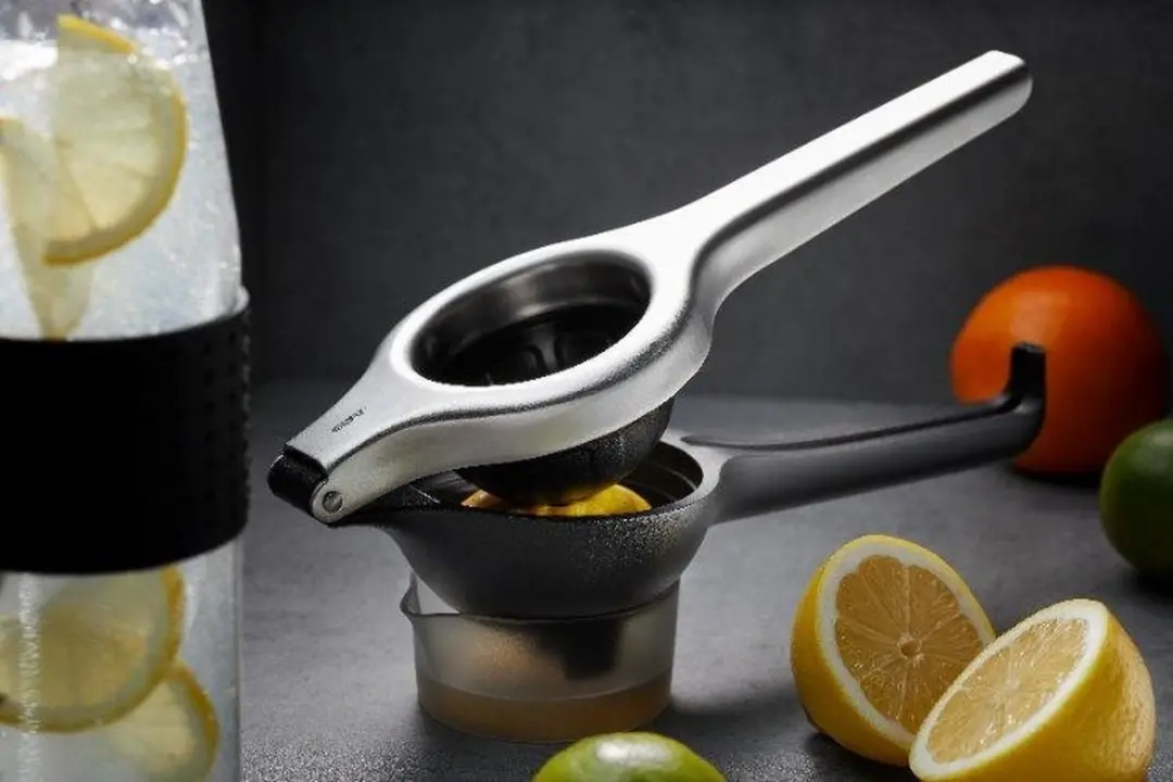 GEFU LEMON PRO Citruspers - Zilver/Zwart