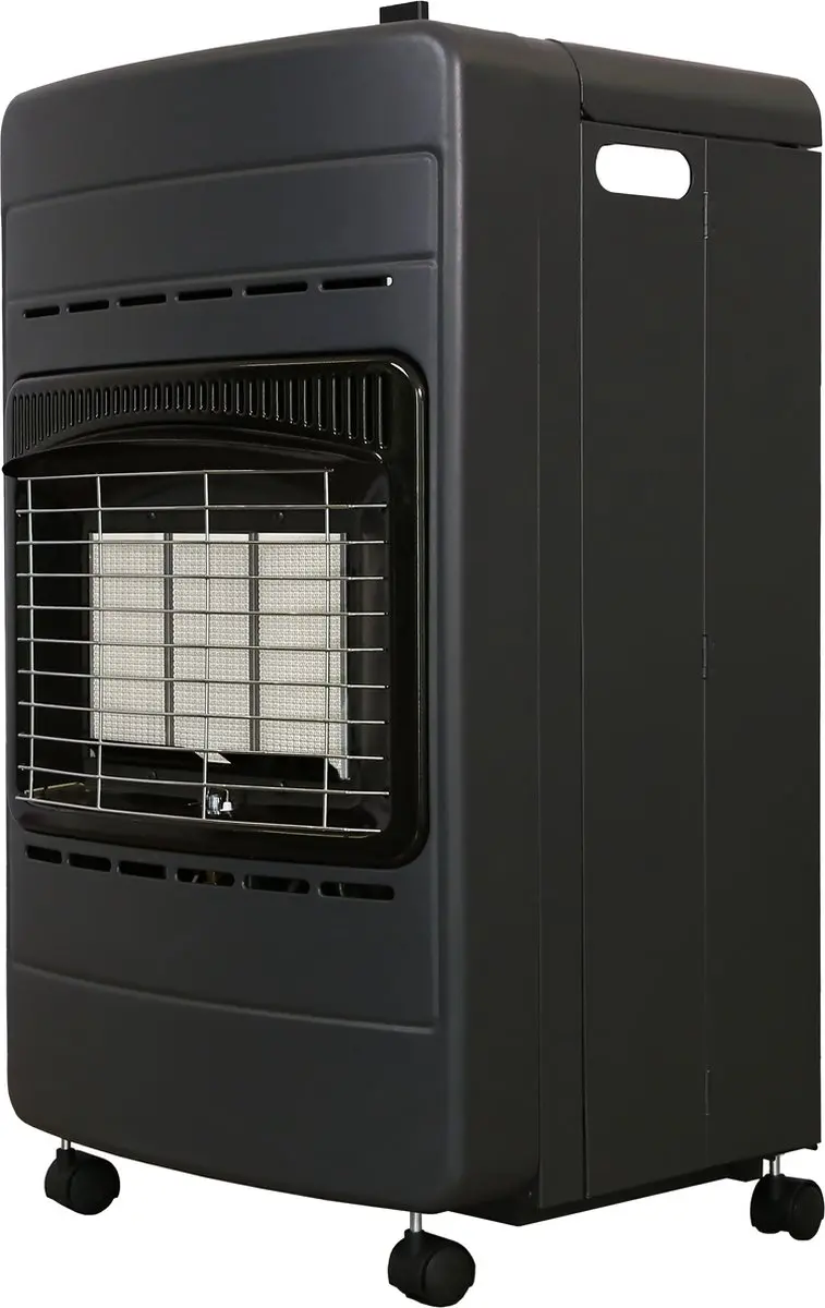 Qlima GH 342 RV Gaskachel 4200W - 3 Warmtestanden - Zwart