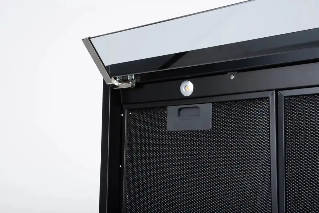 Boretti DISCRETO90 Inbouw Afzuigkap 624m³/u - 4 standen - Zwart
