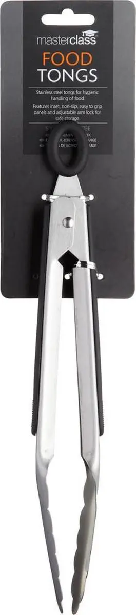 Masterclass MasterClass Deluxe Voedseltangen 30cm - Roestvrij Staal