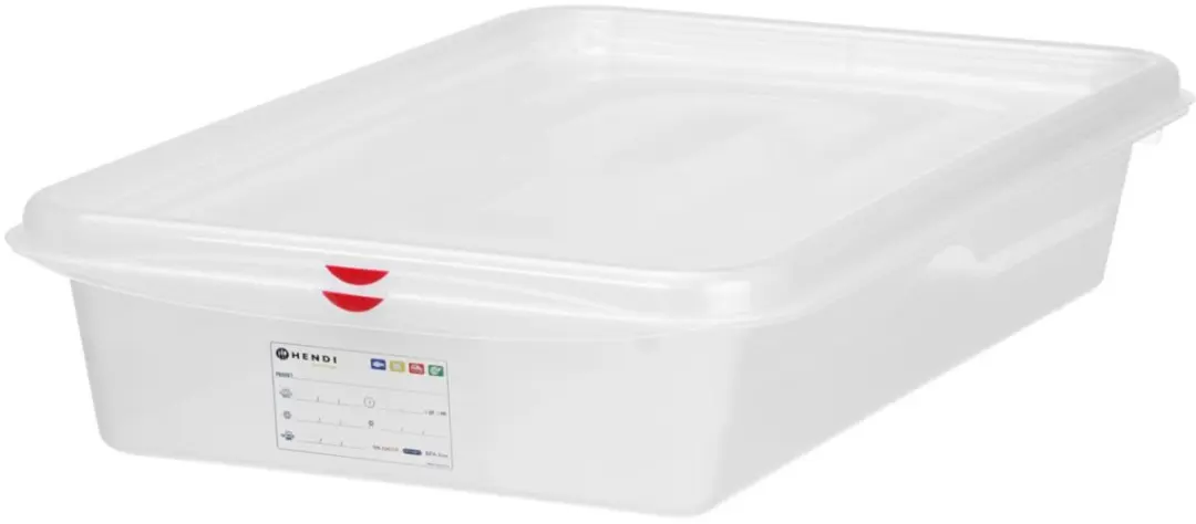 HENDI GN-container 2/3 PP 9L - Transparant