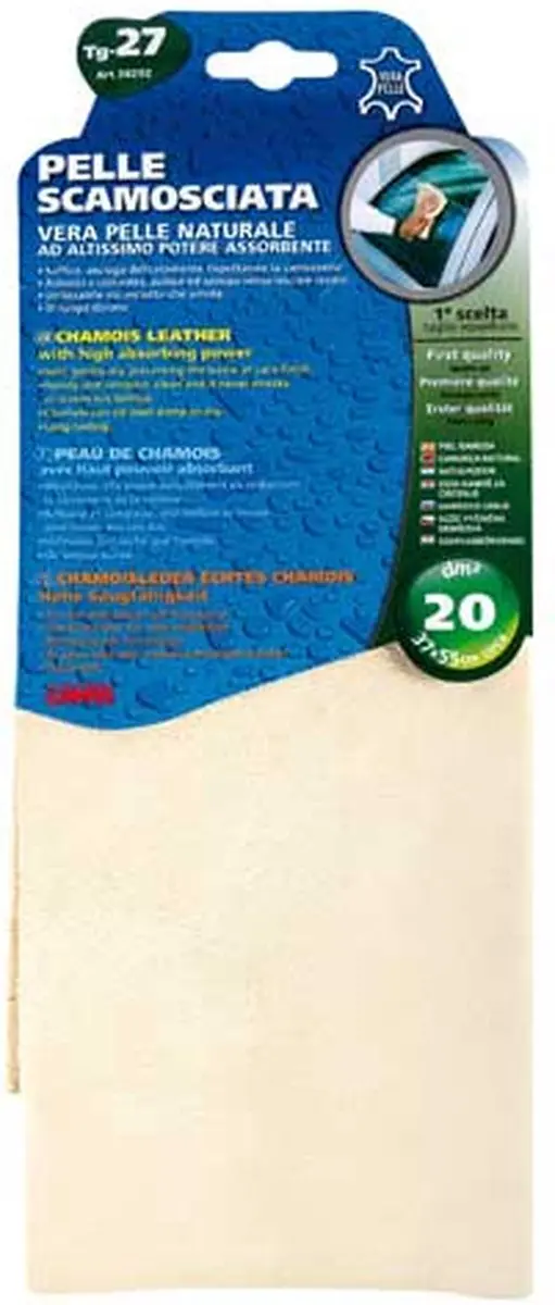 Lampa Zeemleer 42.38292 - 27x37x55cm - Geel chamois