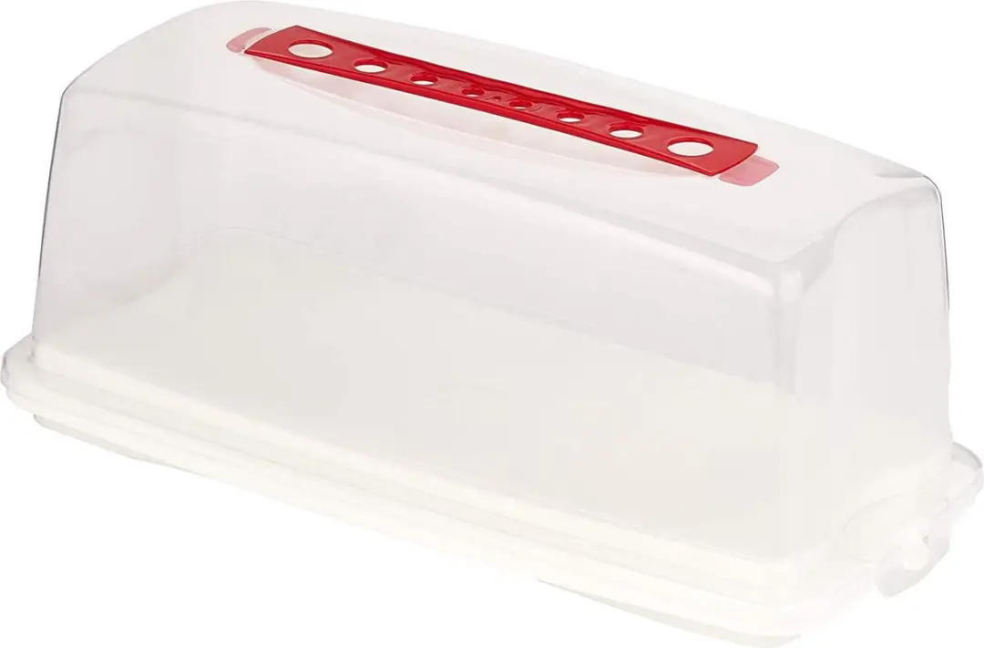 Patisse Cakedoos Kunststof 36x17x15cm - Wit