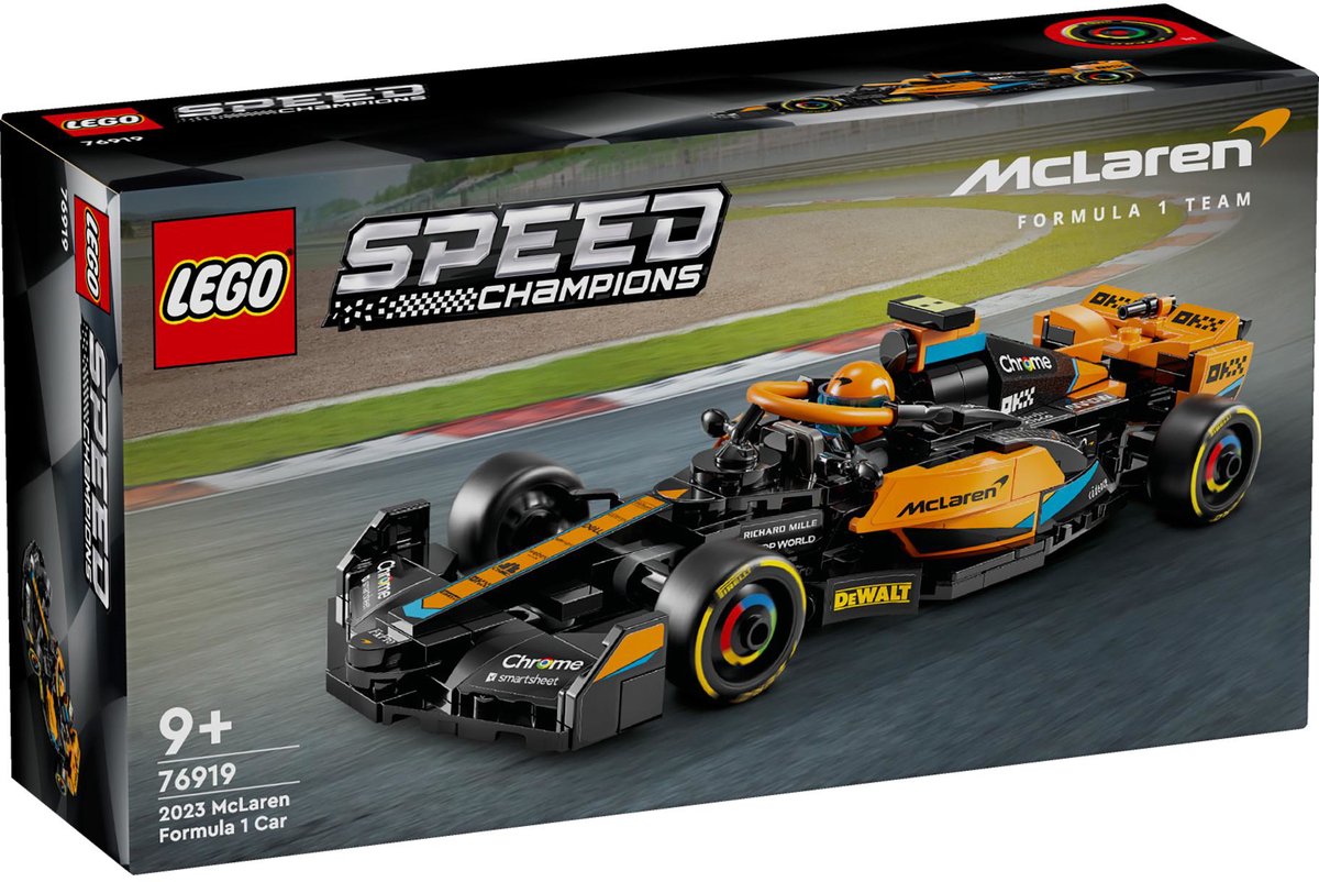 LEGO Speed Champions McLaren Formule 1 racewagen 2023 - 76919