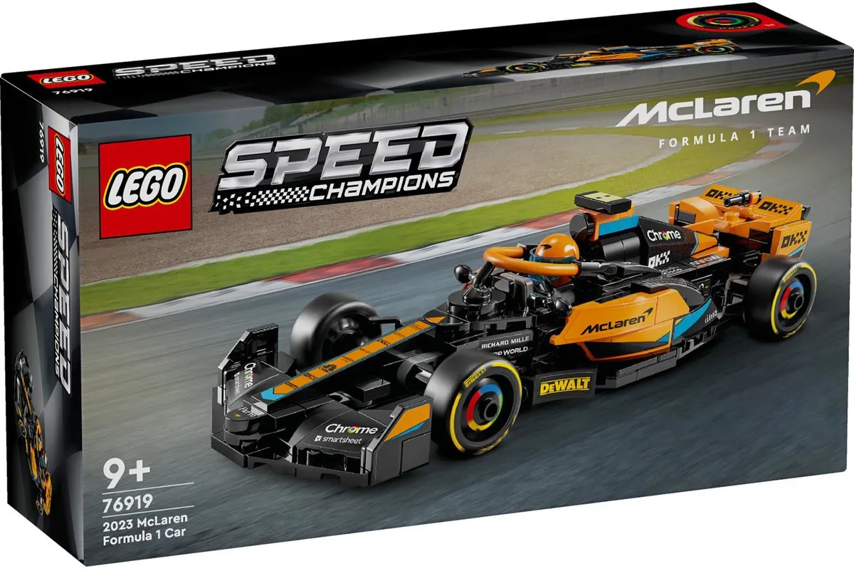 LEGO Speed Champions McLaren Formule 1 76919 - 245 Stukken