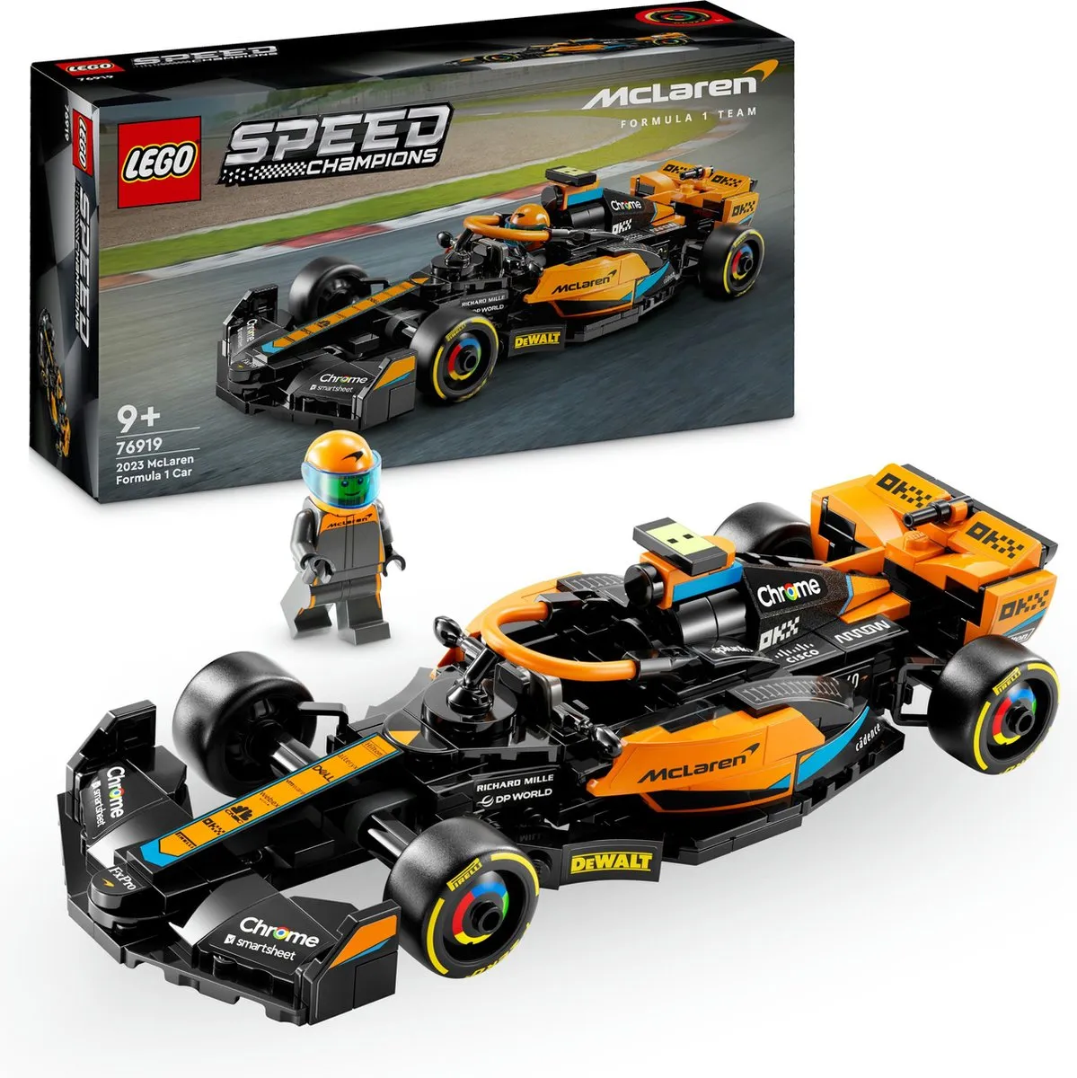 LEGO Speed Champions McLaren Formule 1 76919 - 245 Stukken