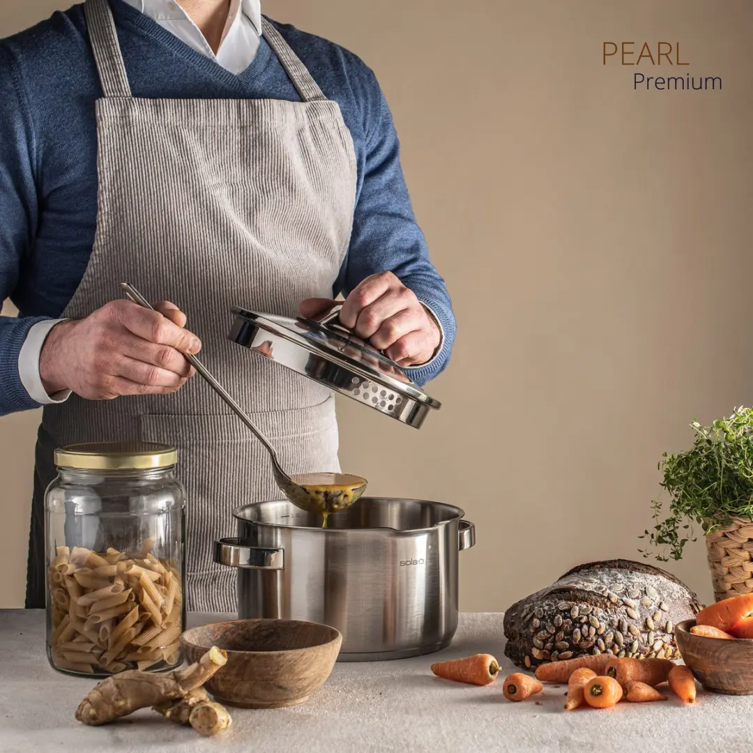 Sola Pearl Premium Pannenset 4-delig - RVS - 16cm/1.5L