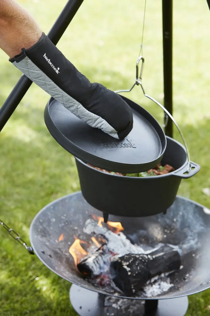 Barbecook Lange Handschoenen - Hittebestendig - Zwart