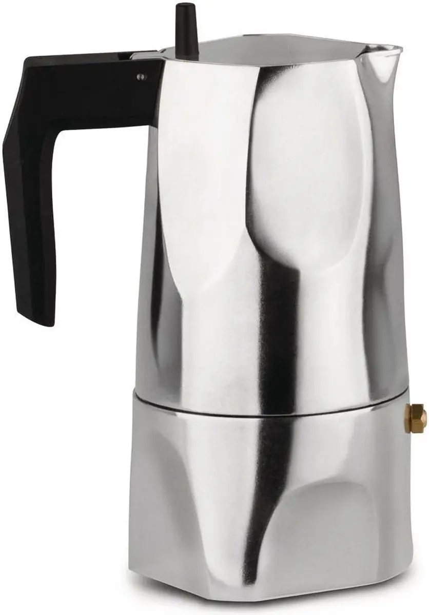 Alessi Percolator Ossidiana MT18/3 - 3 Koppen - Zilver