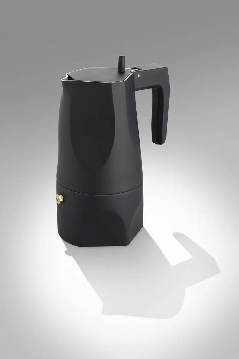 Alessi Percolator Ossidiana MT18/3 - 3 Koppen - Zilver