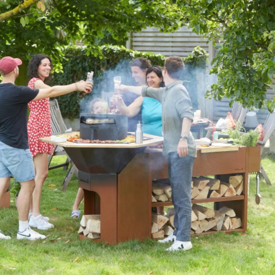 Barbecook Nestor Adapter Cortenstaal
