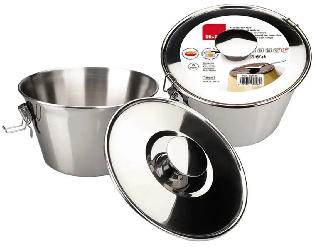 Ibili Roestvrij Vlaaivorm 18cm - Zilver