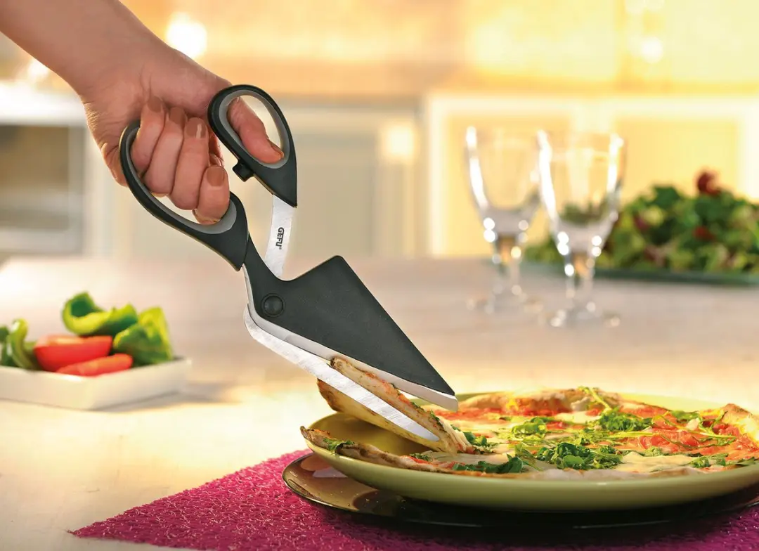 GEFU Pezzo Pizzaschaar - Zwart