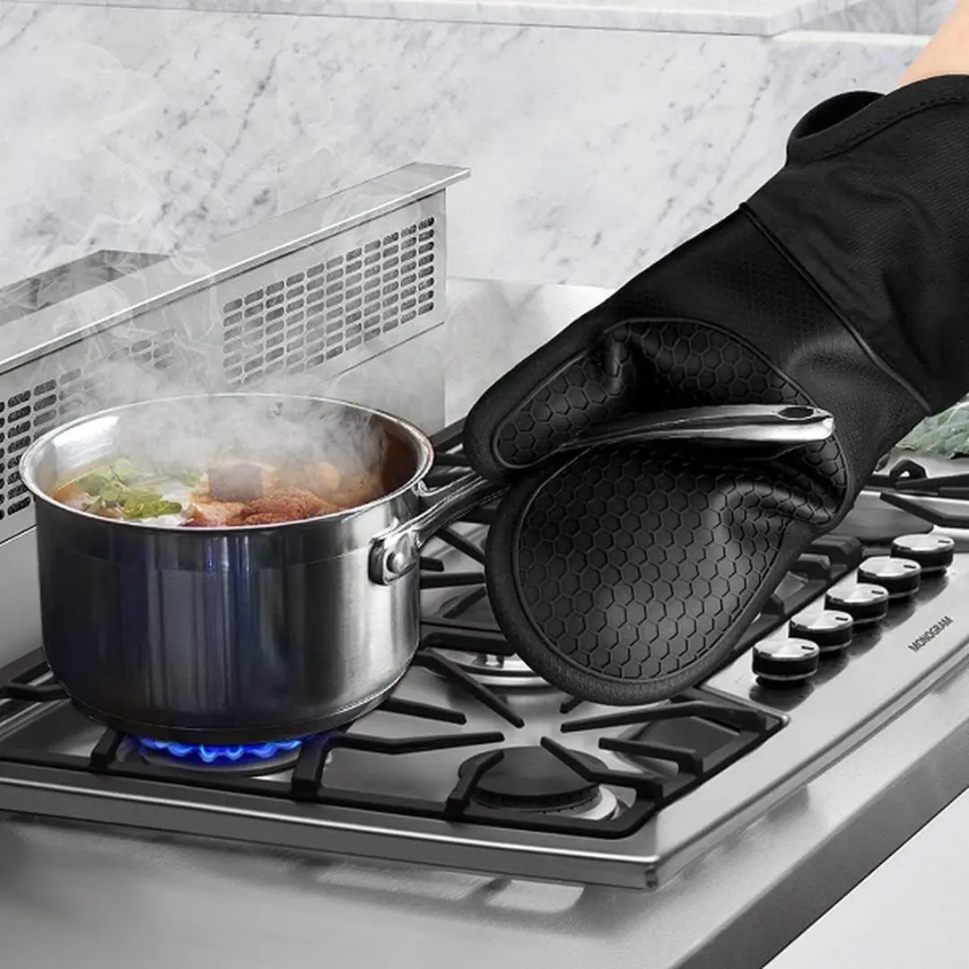 Svenska Living Ovenwant Siliconen - 18x33cm - Zwart