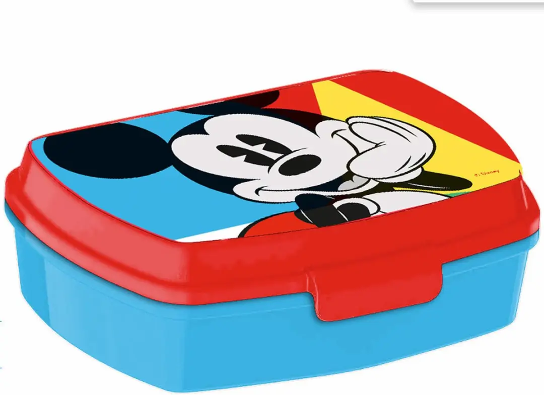Disney Mickey Mouse Lunchboxset - 2-delig - Rood