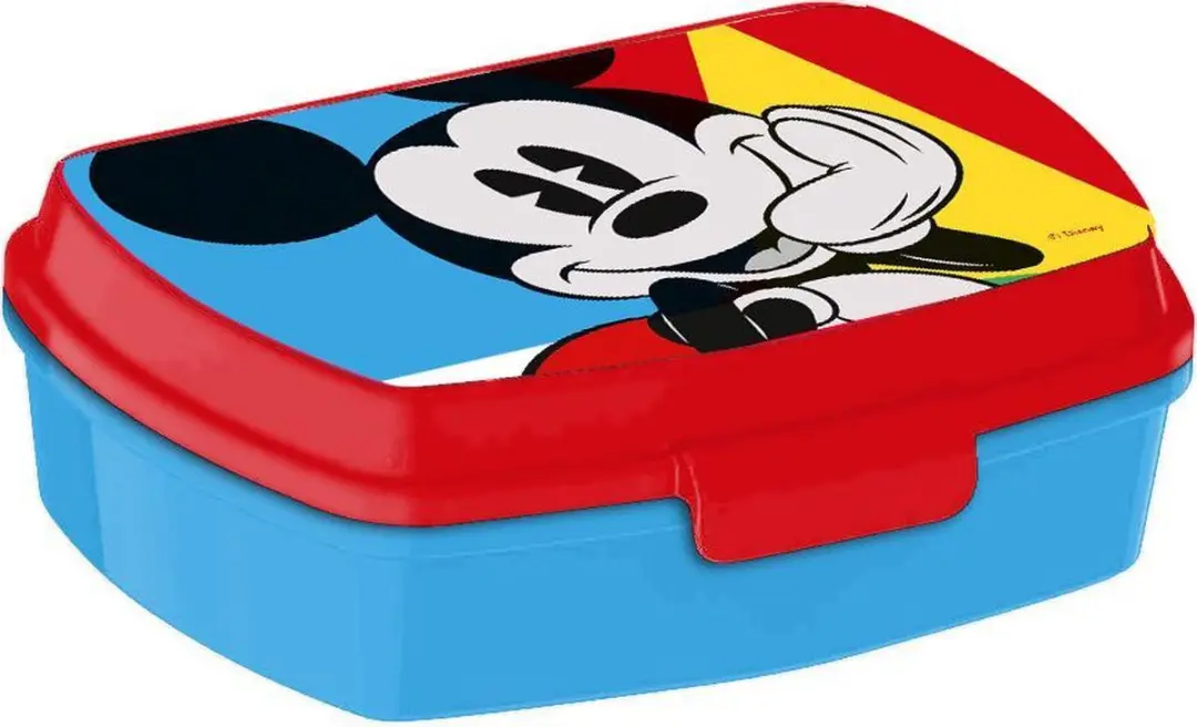 Disney Mickey Mouse Lunchboxset - 2-delig - Rood
