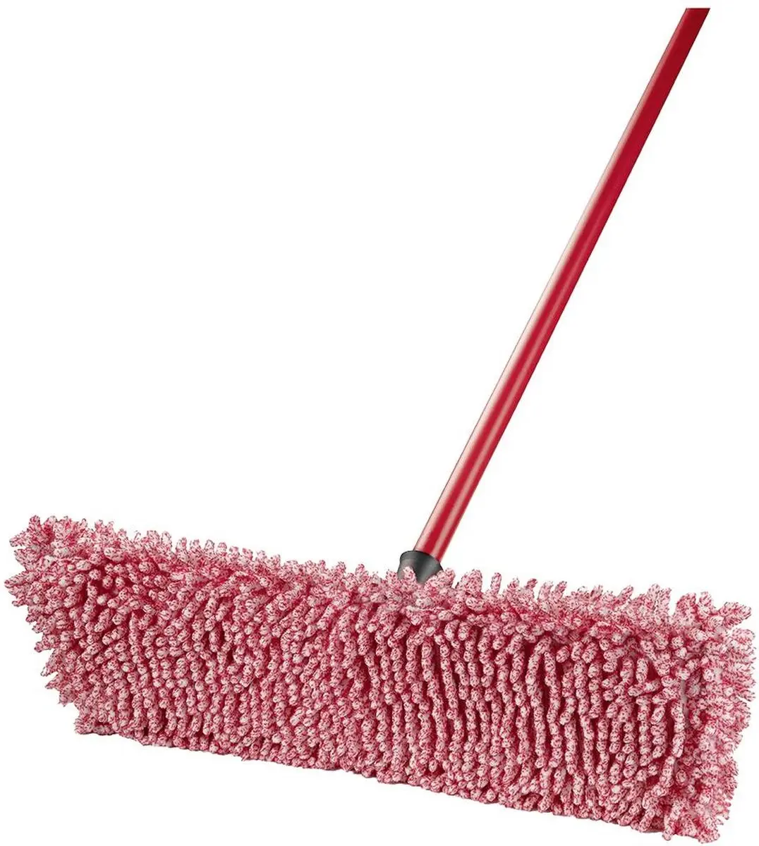 Vileda Chenille Vloerwisser - Roze/Rood/Zwart - afbeelding 6 van 6