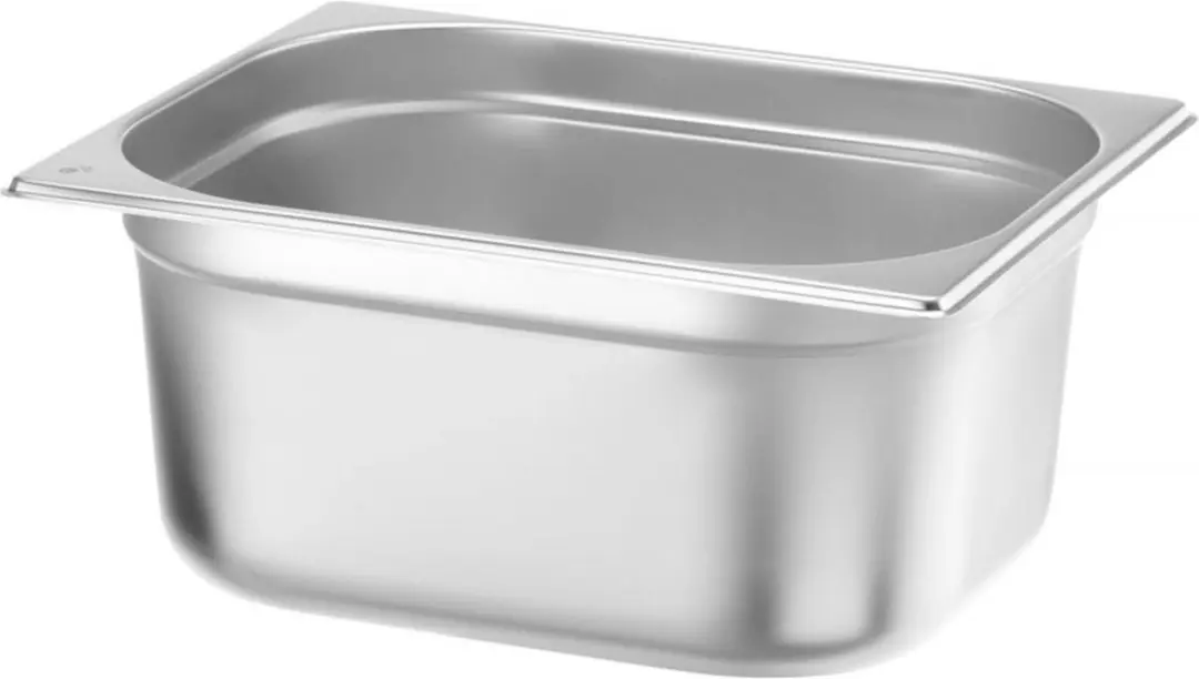 HENDI GN-Container 1/2 Budget Line 9,5L - RVS - 325x265x150mm