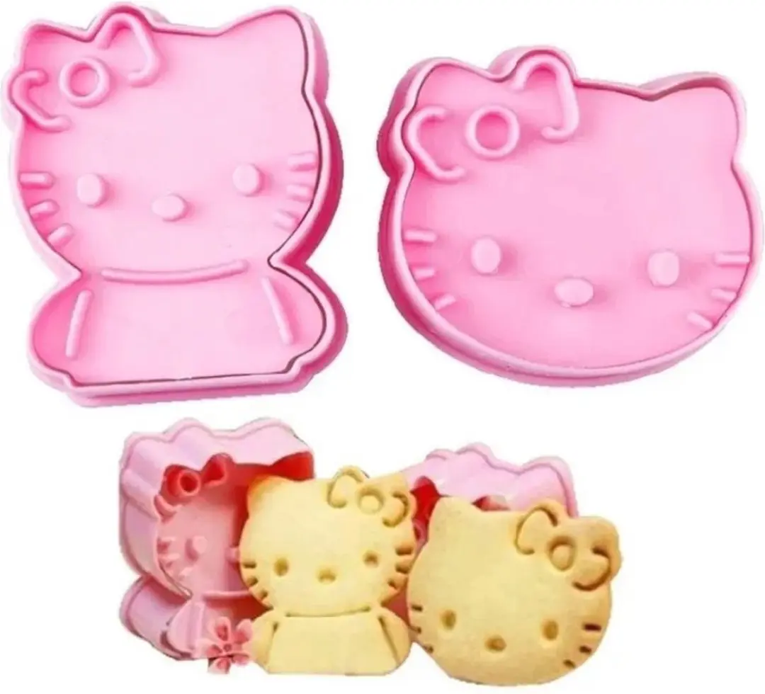 Hello Kitty Sanrio Fruit & Biscuit Mal - Roze