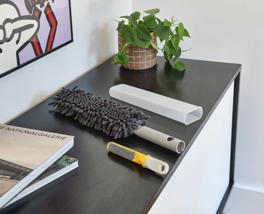 Joseph Joseph CleanTech Duster Plumeau - Grijs