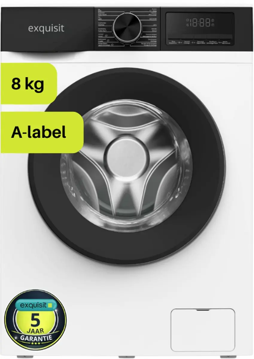 Exquisit WA8214-341A Wasmachine 8kg