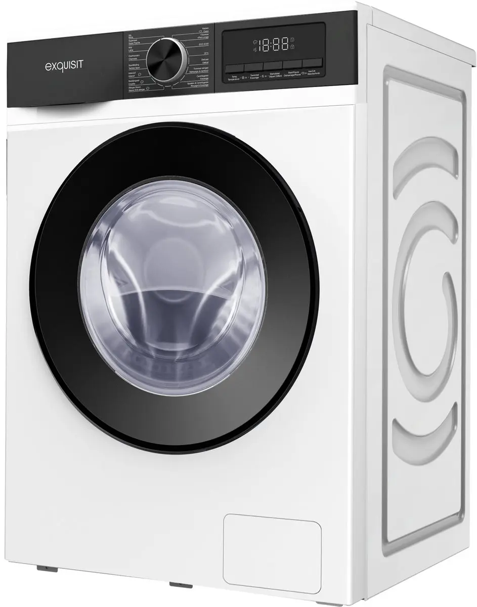 Exquisit WA8214-341A Wasmachine 8kg - Wit