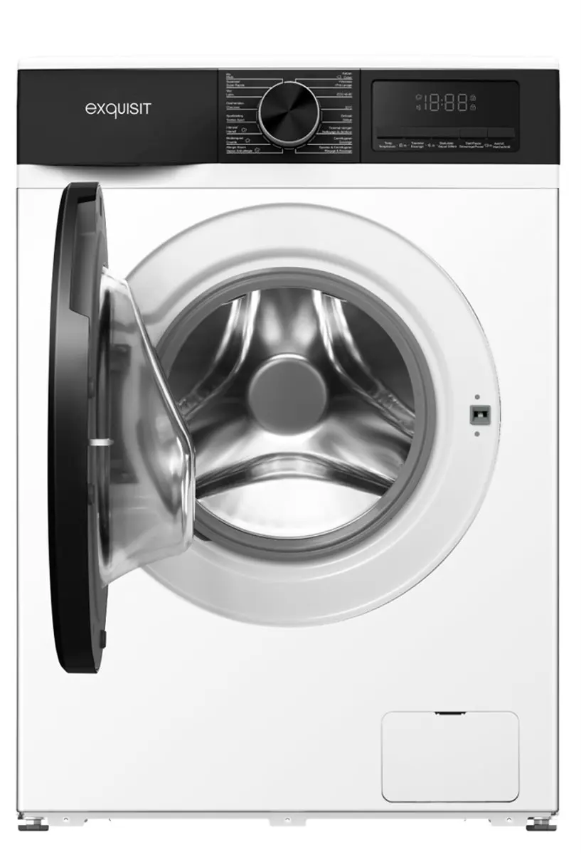 Exquisit WA8214-341A Wasmachine 8kg - Wit