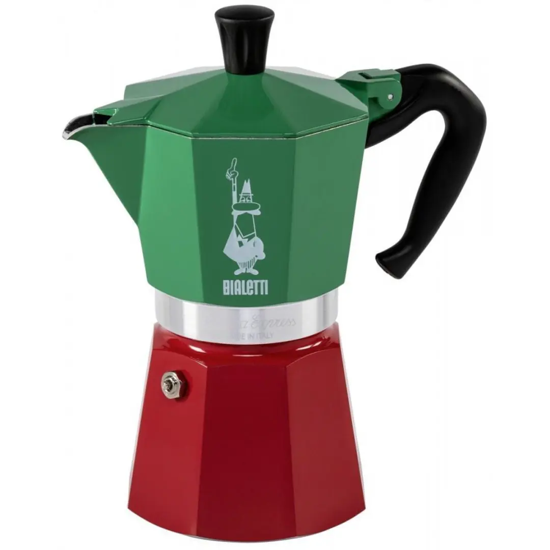 Bialetti Moka Express Italia 6 Koppen