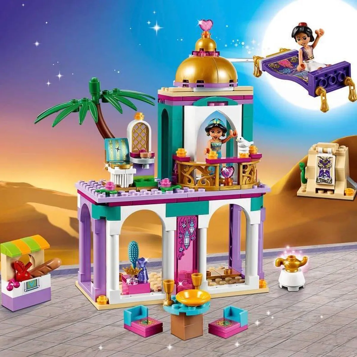 LEGO Disney Aladdins Paleisavonturen 41161 - 2 Minifiguren