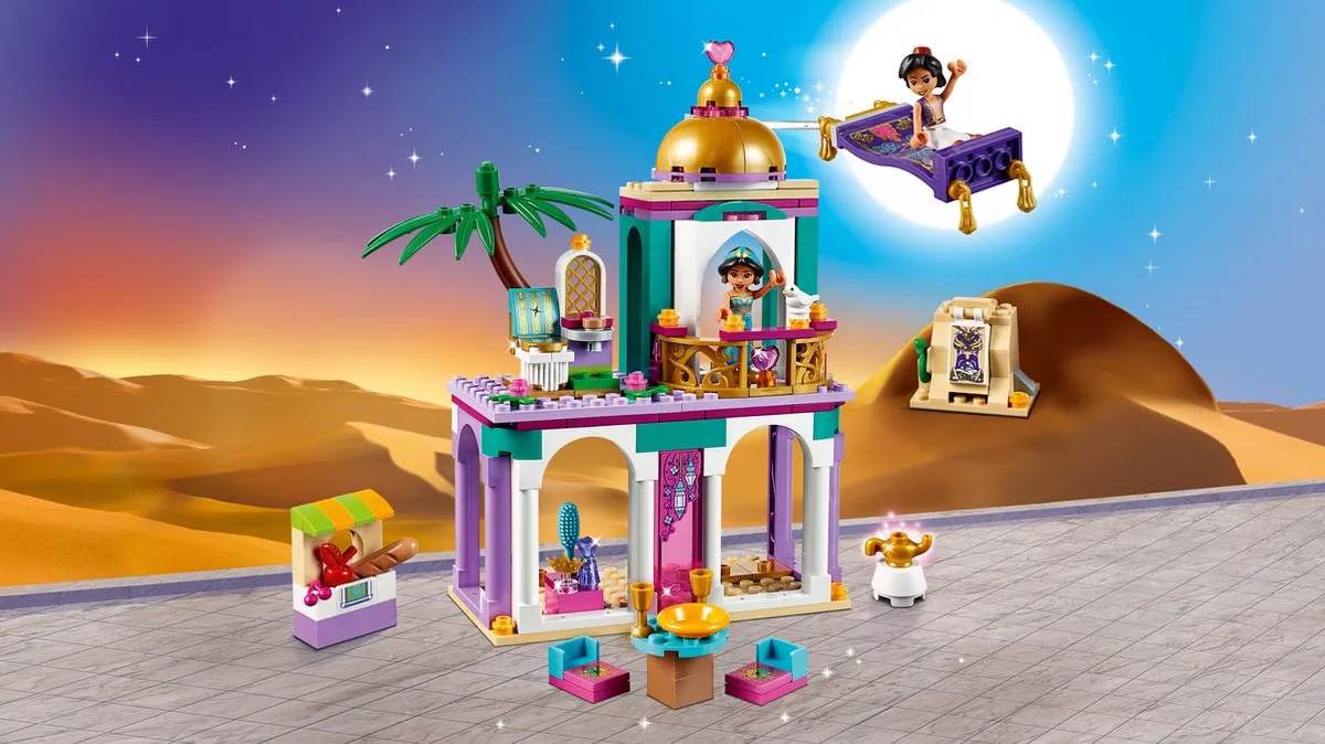 LEGO Disney Aladdins Paleisavonturen 41161 - 2 Minifiguren - afbeelding 6 van 6