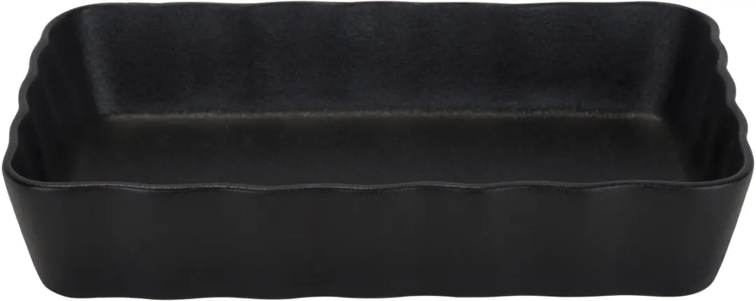 Cosy&Trendy Ovenschaal 560972 - 2 Stuks - 1,5L - 21x14cm - Zwart