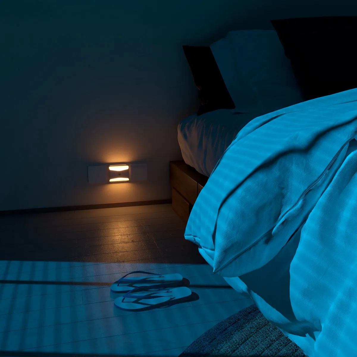 Calex Spot On Draadloze Wandlamp Warm Wit 0.5W