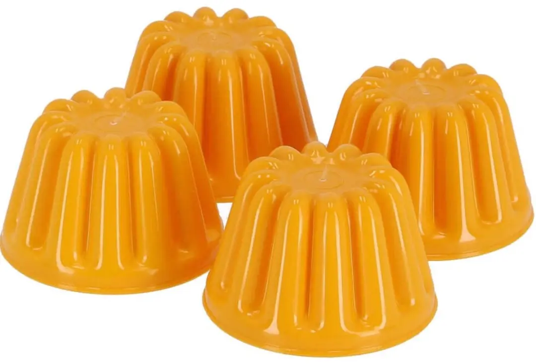 Patisse Puddingvormen 4-delig - 100ml - Multi
