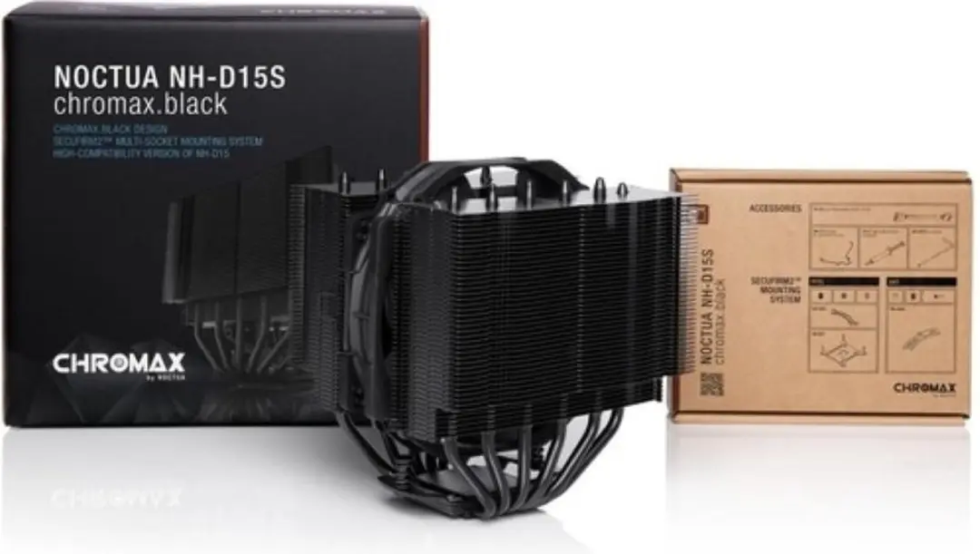 Noctua NH-D15S CH.BK Koelventilator 140mm - Zwart