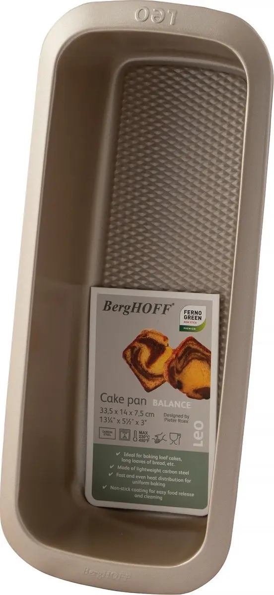 BergHOFF LEO Cakevorm 30x11,5cm - Champagne
