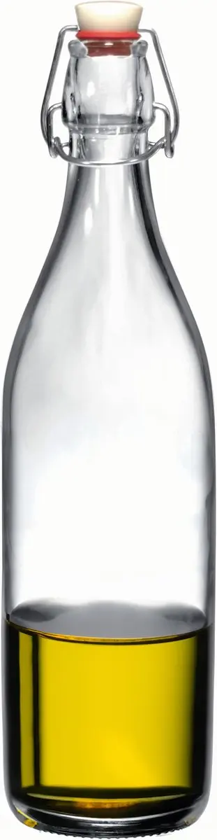 Bormioli Rocco Beugelfles 1000ml - Transparant
