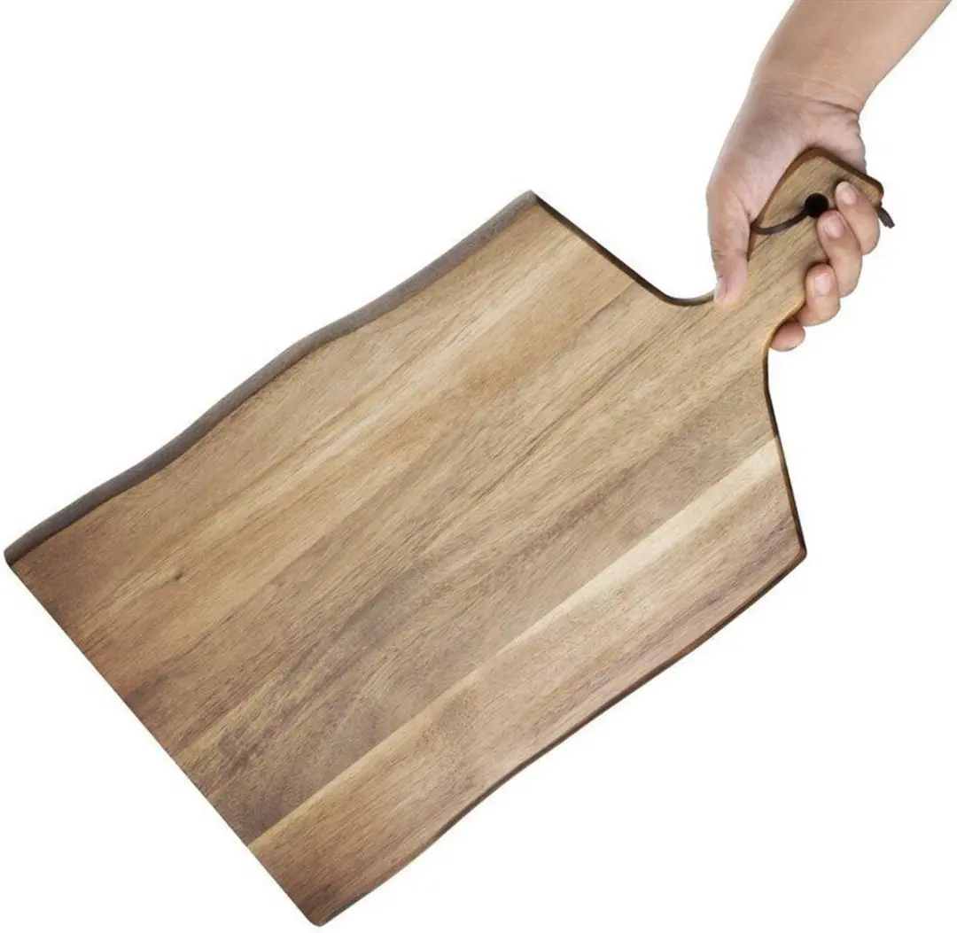 Olympia Acacia Plank Snijplank 35,5x25cm - Bruin