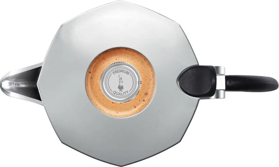Bialetti Brikka Percolator 2 Koppen - 100ml - Zilver/Zwart