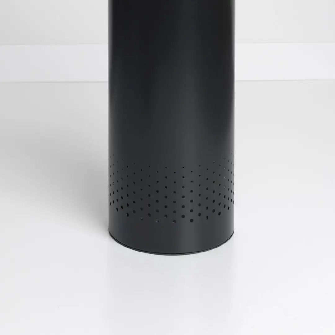 Brabantia Wasmand 35L Matt Black/Kurken deksel - 120008