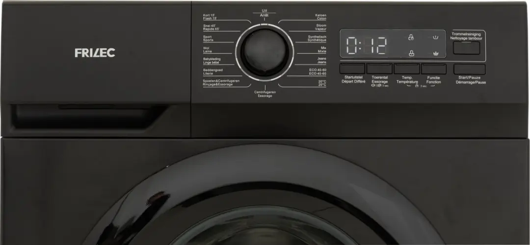 Frilec KOBLENZ8214WA-030B Wasmachine 8 kg - Zwart