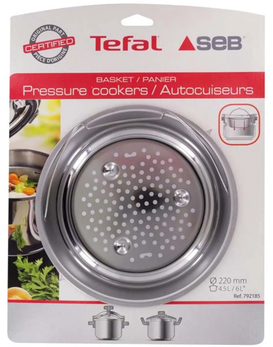 Tefal Stoommand 22cm RVS - 792185
