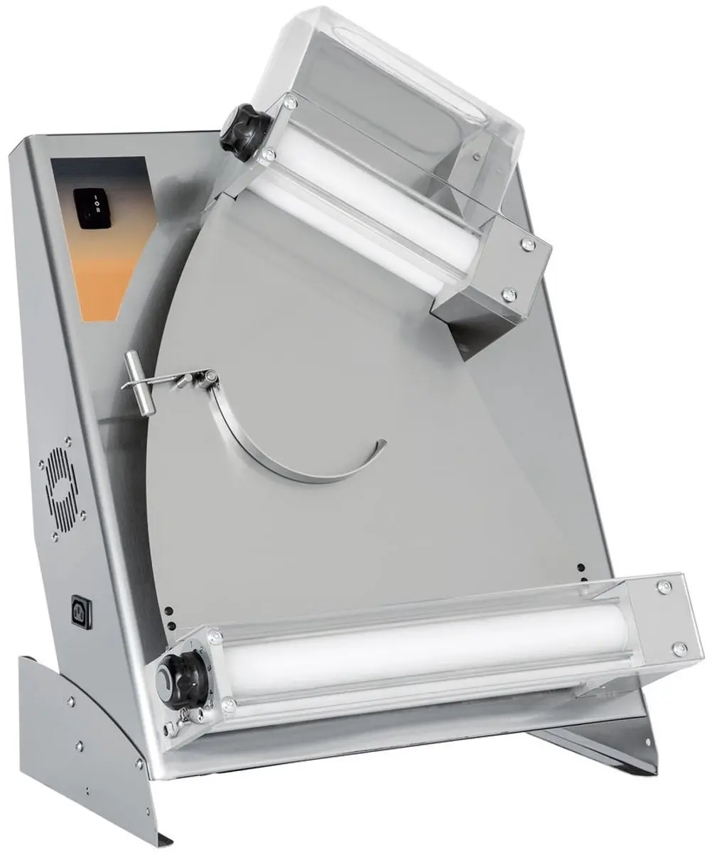 HENDI Elektrische Deegroller 300 - 30cm Ø - 1-4mm dikte - RVS
