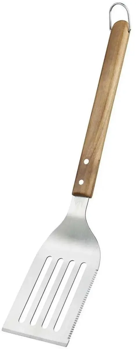 Jamie Oliver BBQ Spatel - Zilver/Bruin
