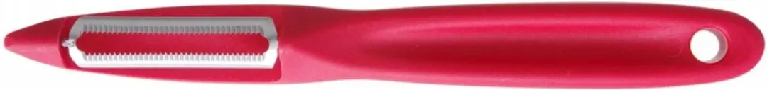 HENDI Dunschiller 175mm - Gekarteld lemmet - Rood