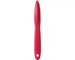 HENDI Dunschiller 175mm - Gekarteld lemmet - Rood
