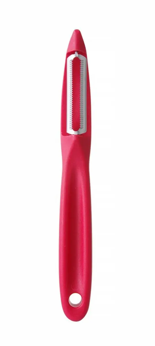 HENDI Dunschiller 175mm - Gekarteld lemmet - Rood