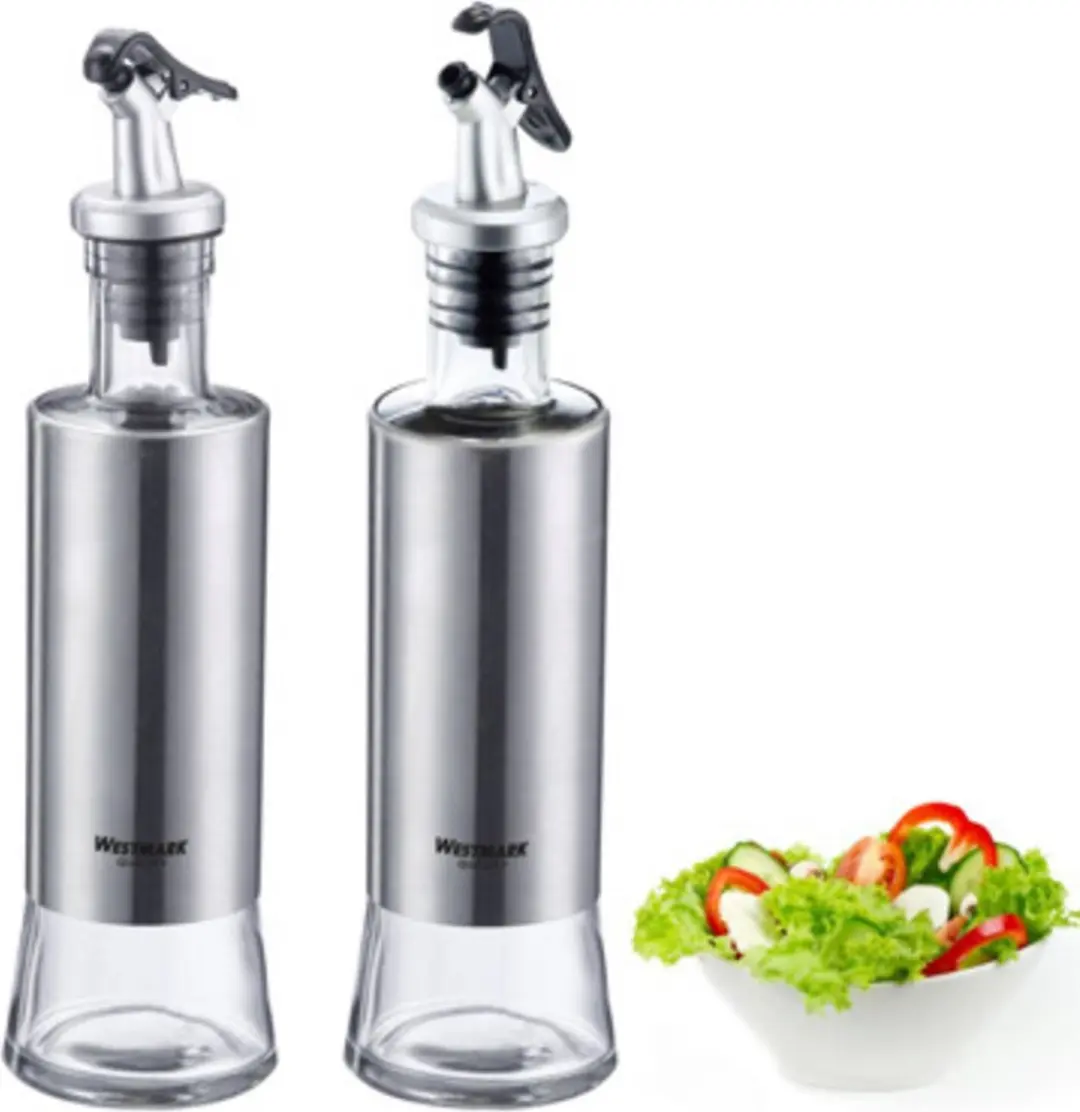 Westmark Lissabon Azijn- en Oliedispensers 2x300ml - RVS