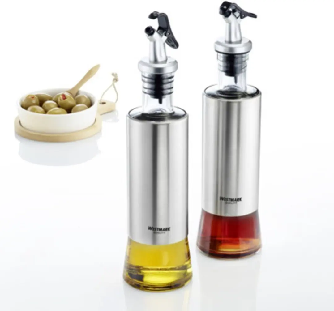 Westmark Lissabon Azijn- en Oliedispensers 2x300ml - RVS