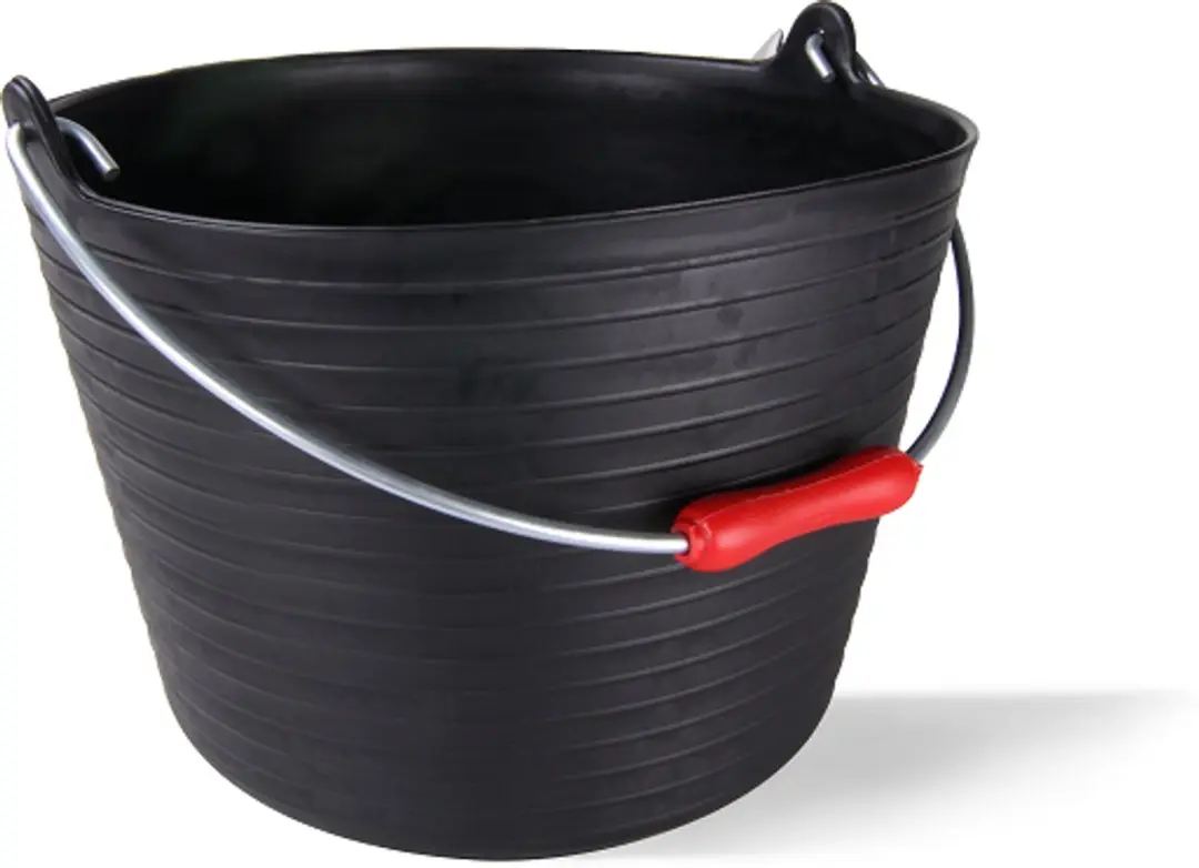 Rubi Lightbuck Bouwemmer 20L - Zwart