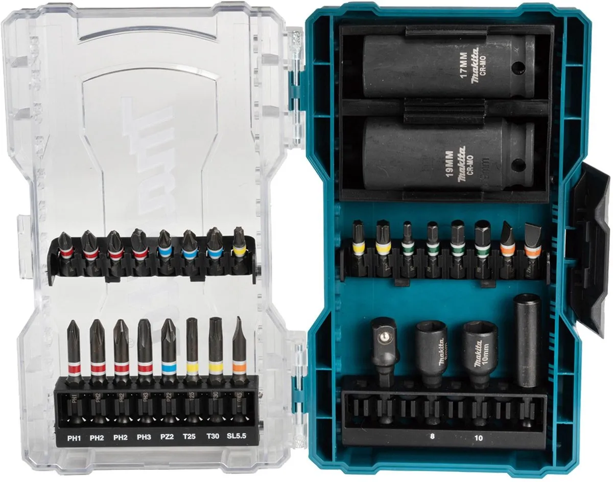 Makita E-07060 Schroefbitset 30-delig - Torx T30 - afbeelding 6 van 6